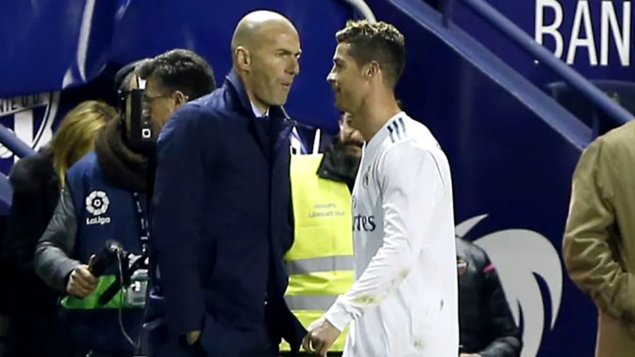 Real, egal dramatic cu Levante. FOTO | Cristiano Ronaldo și momentele serii: de la aroganță la dezamăgire în doar câteva minute. Ce a făcut CR7 după ce a fost schimbat de Zidane