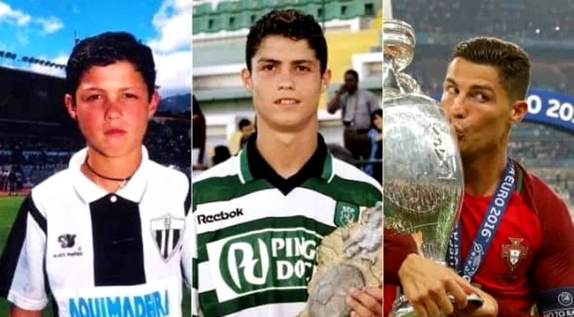 Amintiri din copilăria tristă a lui Cristiano Ronaldo. Ce făcea portughezul când nu avea mâncare. 
