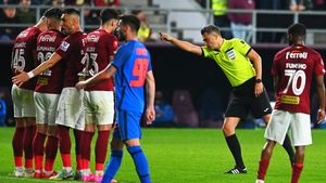 FRF, prima reacție despre măsurile împotriva arbitrilor Horațiu Feșnic și Rareș Vidican, după măcelul din derby-ul Rapid - FCSB | EXCLUSIV