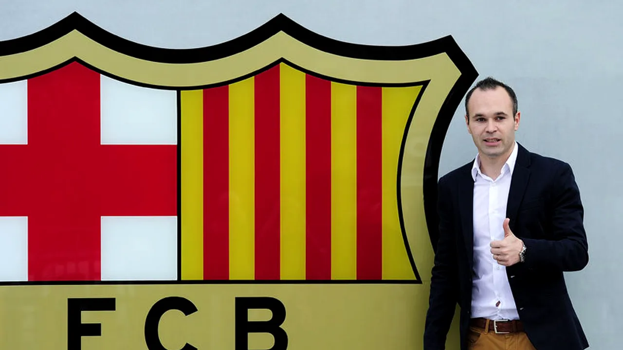 Iniesta, desemnat playmaker-ul anului 2013 de către IFFHS