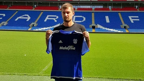 FOTO | Tamaș a trecut ultimul obstacol înaintea transferului la Steaua. Anunțul făcut de Cardiff City pe site-ul oficial