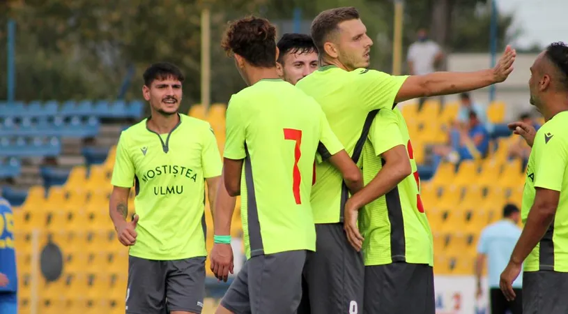 Mostiștea Ulmu se mută la București, după ce stadionul din Călărași, unde juca din această vară, a fost închiriat de o echipă din Liga 1