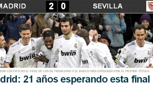 VIDEO** Bis la El Clasico: Real trece de Sevilla! Adebayor, primul gol pentru „galactici”