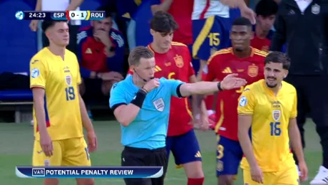 Matei Ilie a comis penalty în România – Spania. Ce s-a întâmplat după, incredibil
