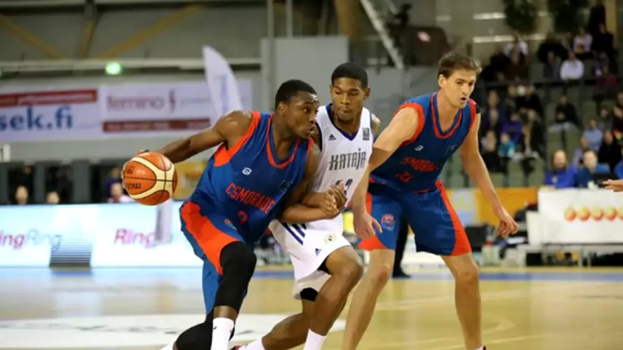 CSM CSU Oradea - Le Mans Sarthe, scor 60-79, în Liga Campionilor la baschet masculin