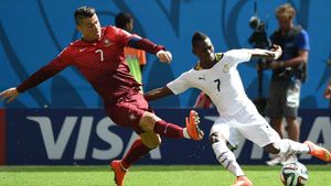 Ghanezul Christian Atsu, cel mai bun jucător de la Cupa Africii pe Națiuni
