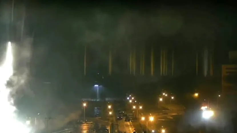VIDEO / Războiul din Ucraina, ziua 9: Incendiu la centrala nucleară Zaporojie, cea mai mare  din Europa