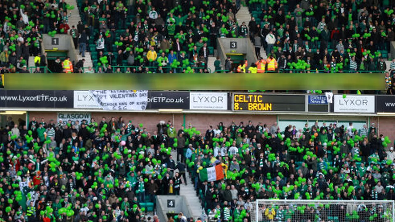 FOTO** Rangers e în moarte clinică! Mesajul MORBID transmis de rivalii de la Celtic