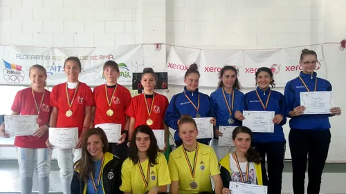 CS Satu Mare, campioană națională la spadă speranțe fete
