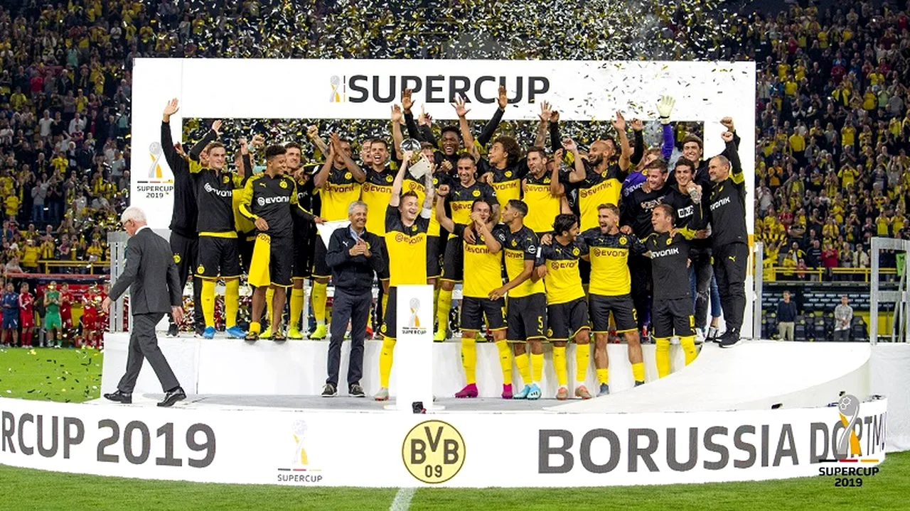 Borussia Dortmund a câștigat Supercupa Germaniei! VIDEO | Jadon Sancho, decisiv contra lui Bayern Munchen