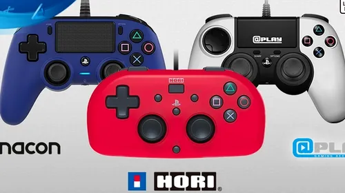 PlayStation 4 primește trei controllere noi