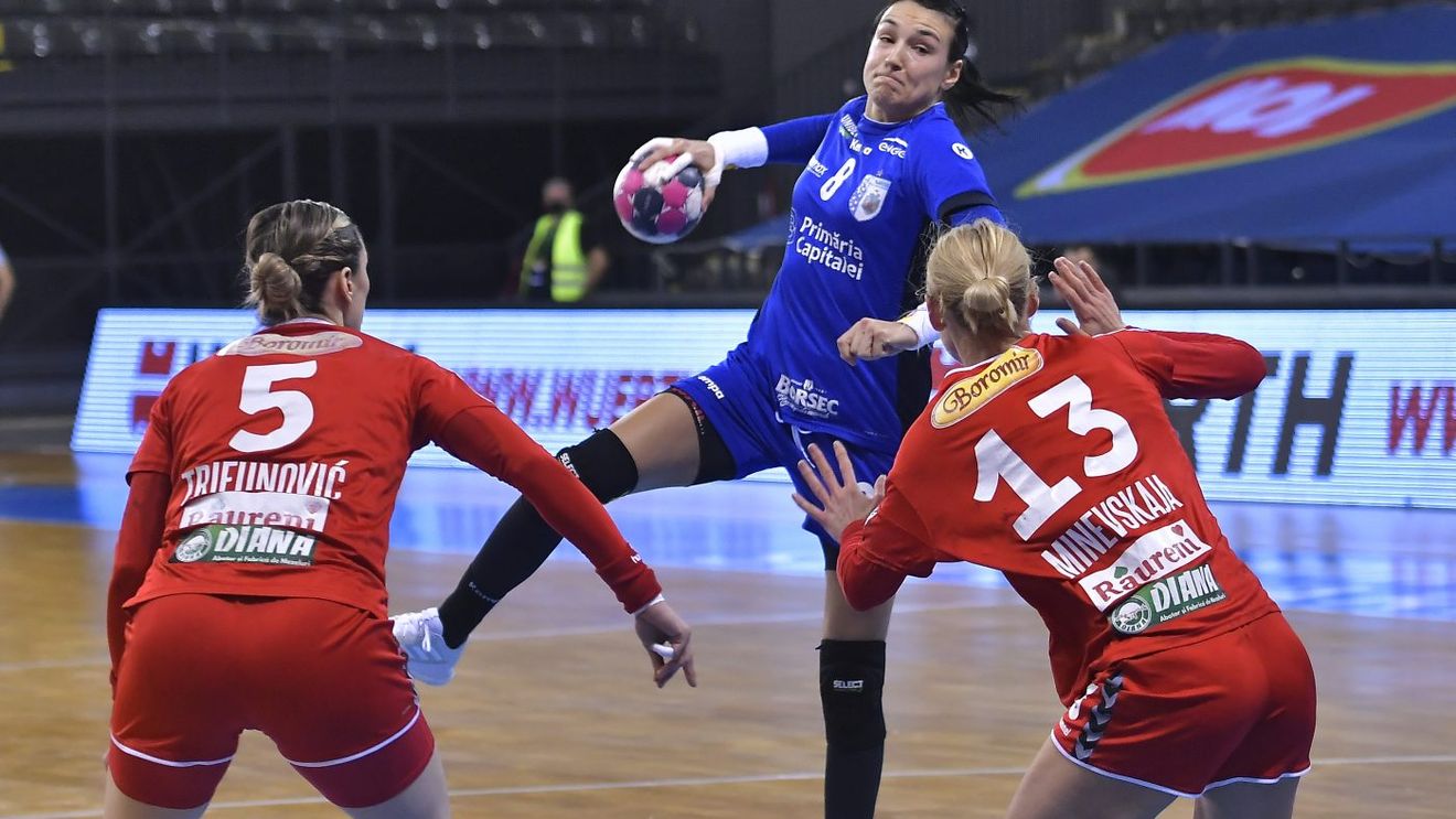 CSM București a învins SCM Rm. Vâlcea în marele derby al Ligii Florilor, cu 27-22, chiar dacă a avut 10 absențe!