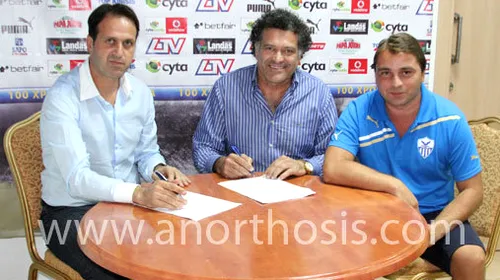 La două zile după ce și-a dat demisia de la Steaua,** Levi a semnat cu Anorthosis! FOTO