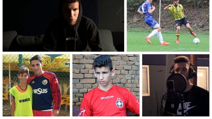 Fotbal în ritm de hip hop! Jucătorul care visează să calce pe urmele lui Nicolae Stanciu, dar să aibă succes și în muzică, noua sa pasiune după experiența avută la FCSB