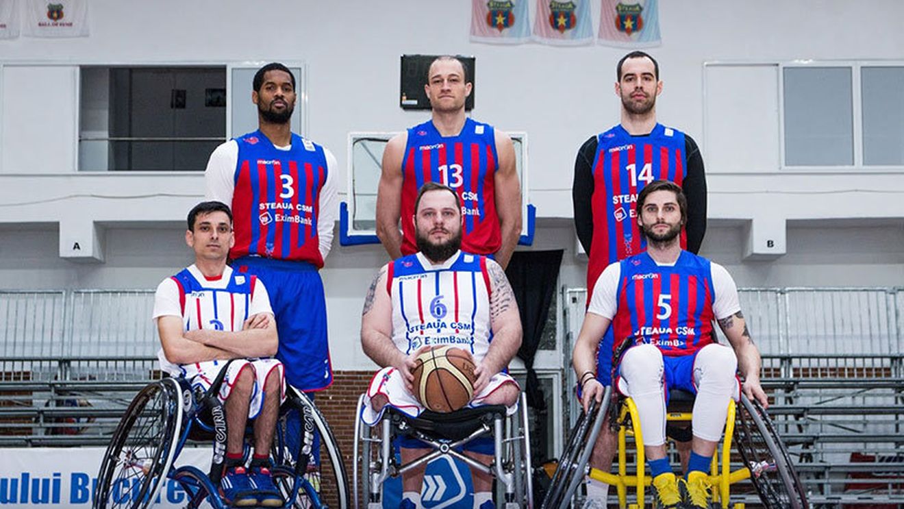 Playoff-ul Eroilor: un meci de baschet paralimpic cât o finală olimpică