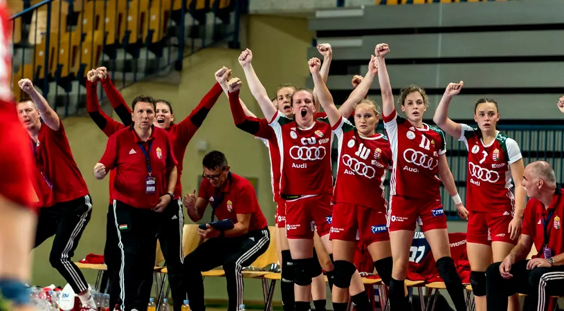 Ungaria stă pe o mină de aur în handbal! Cu trei generații consecutive câștigătoare de turnee majore în ultimul an, vecinii anunță un viitor de poveste la feminin
