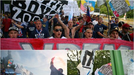 FOTO | Puțin peste 1000 de fani steliști și-au cerut clubul înapoi. Becali: "Dacă vor să cumpere Steaua, să facă o ofertă, nu miting! Nici toți împreună nu au 100.000 de euro"