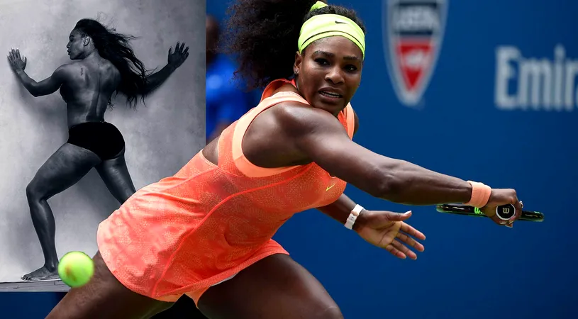 Imagine UNICĂ‚! FOTO | Serena Williams, în calendarul Pirelli 2016! Cum apare liderul mondial