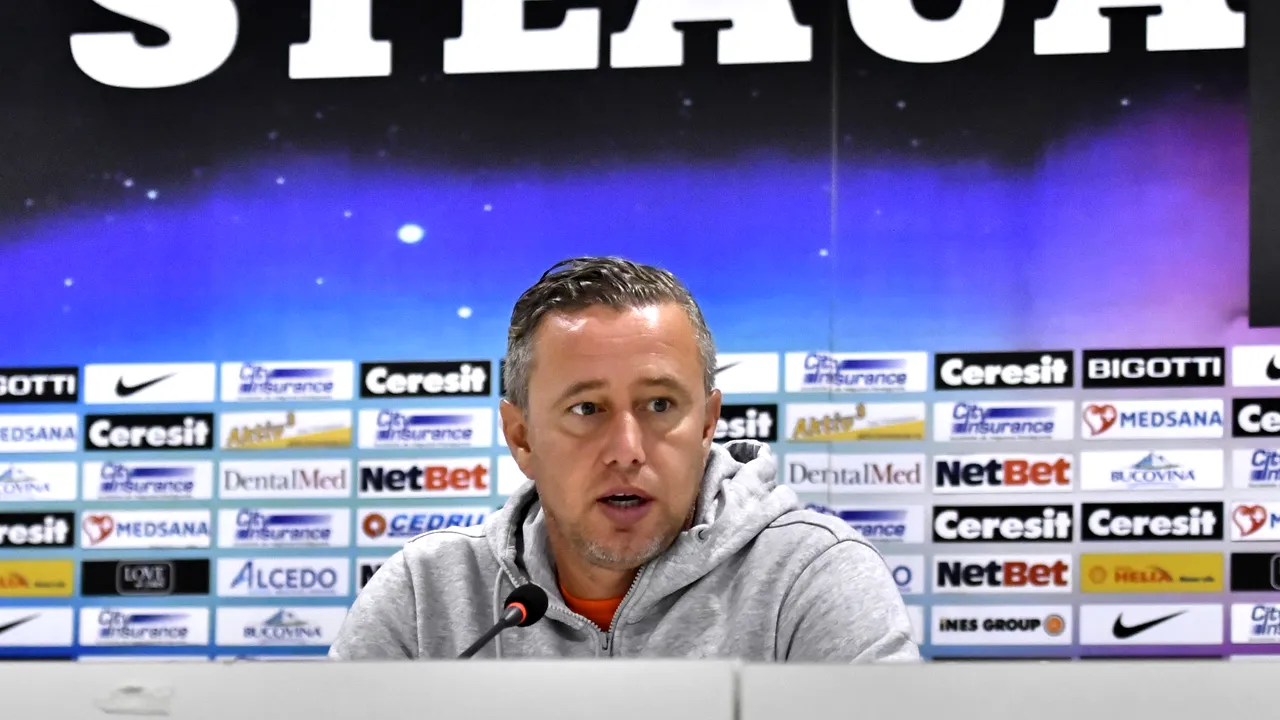VIDEO | Laurențiu Reghecampf și Gabi Tamaș, conferință de presă înainte de Steaua - Zurich. 