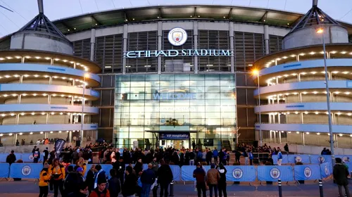 Panică la Manchester. Stadionul lui City a fost evacuat înaintea meciului cu Barcelona
