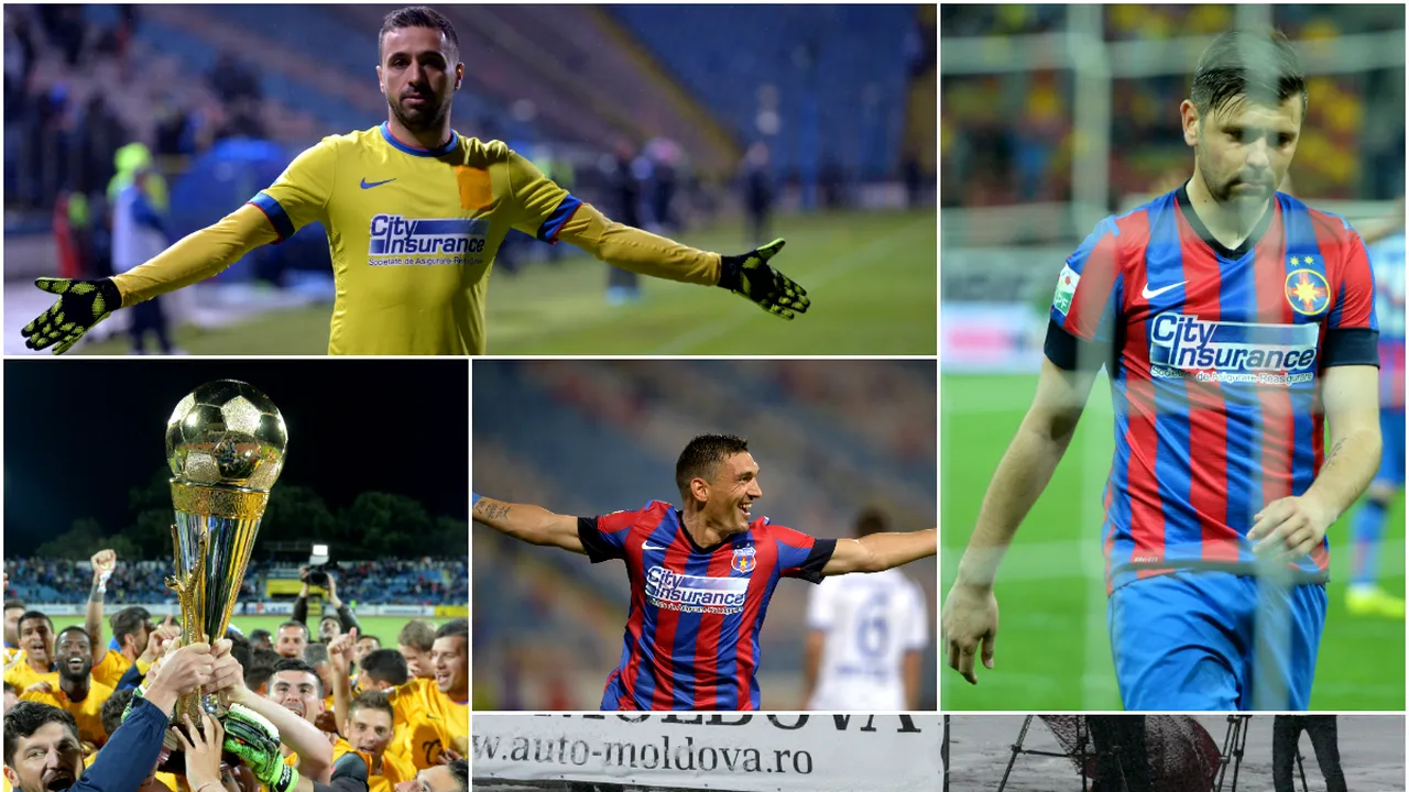 SUPER GALERIE FOTO | 18 imagini pentru titlul 26. Cum a evoluat Steaua în acest campionat: de la cele șase goluri ale lui Keșeru, la stările lui Gâlcă pe bancă, via zăpada de la Piatra Neamț