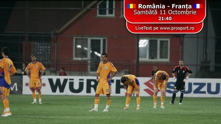 Vamă: "Dacă băteam Lituania, și un egal era bun cu Franța"