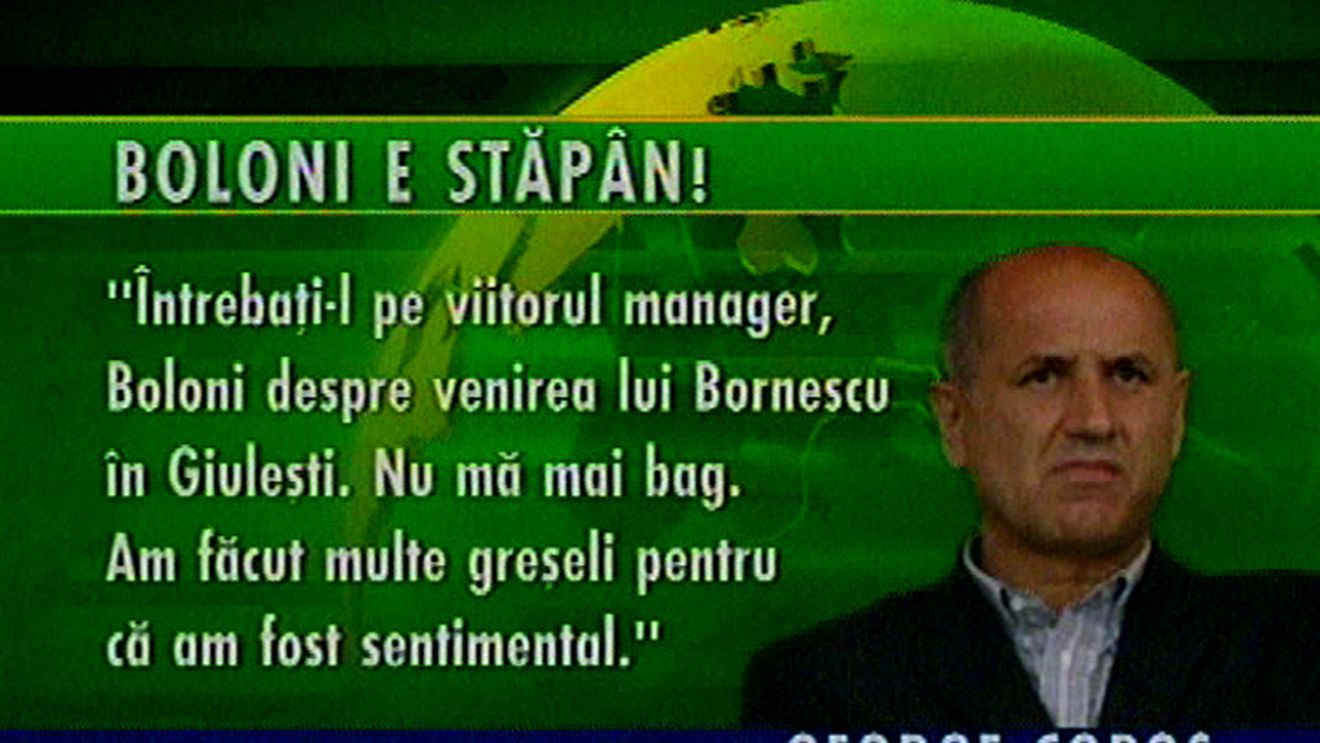 Bornescu este aproape de un transfer în Giulești