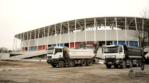 Șantier la stadionul Steaua! Ce lucrări au loc la arena echipei din Liga 2. „Durata este de 3 luni!” | VIDEO&FOTO