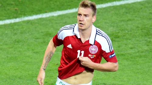 Suspendarea lui Bendtner confirmată în apel de UEFA