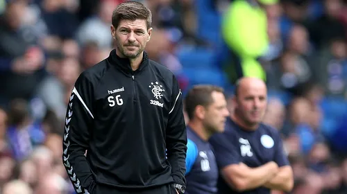 Meci dramatic pentru Steven Gerrard la debutul în campionatul Scoției!