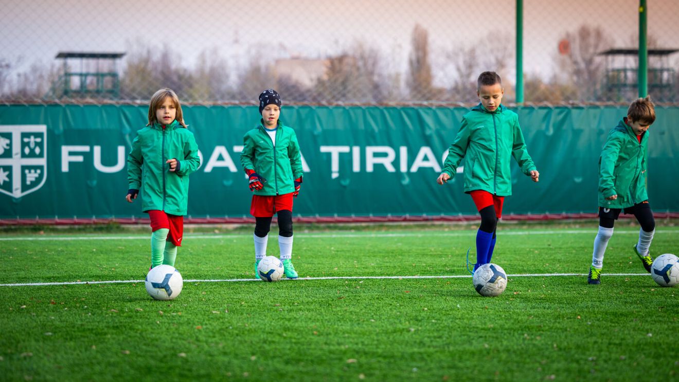 ADVERTORIAL. Înscrieri deschise la programul gratuit de inițiere în fotbal pentru copii, susținut  de Fundația Țiriac