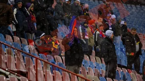 Steaua, amendată cu 10.000 de lei pentru bulgării aruncați din tribune**! M. Constantin, 4 etape suspendare!