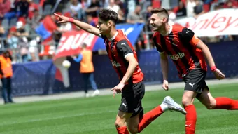 Ianis Doană a marcat un gol superb contra Stelei și le promite fanilor că ACSM Reșița ”va promova direct sezonul următor”