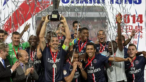 Dubla lui Ibra aduce primul trofeu din acest sezon pentru campioana Franței. PSG – Guingamp 2-0