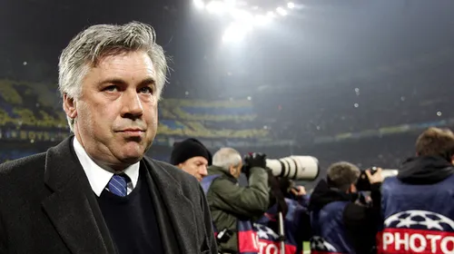 Ancelotti: „Inter a făcut un meci mare**, merită victoria”