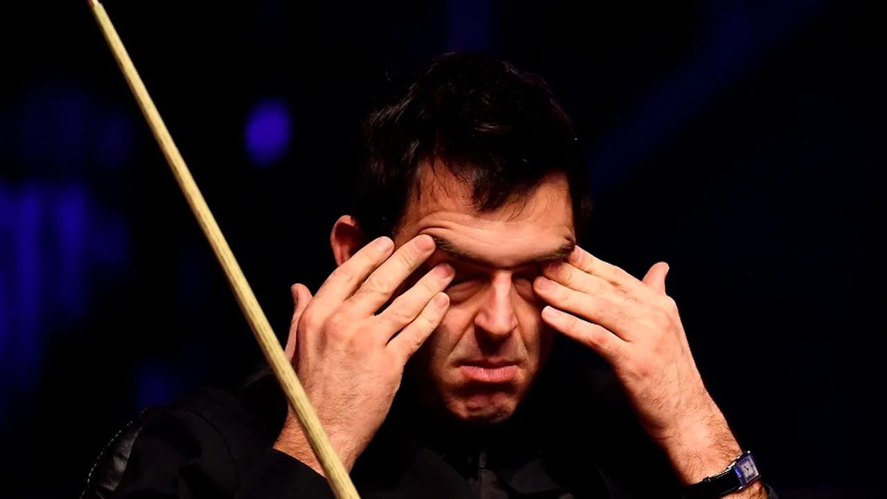 Surpriză uriașă la Crucible! Ronnie O'Sullivan, eliminat în turul inaugural de primul jucător amator din istoria Campionatului Mondial. Motivele invocate de 