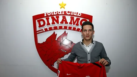 Vlad Olteanu vorbește despre trecerea de la FC Brașov la Dinamo, la doar 19 ani.** Cui îi mulțumește și unde vrea să ajungă