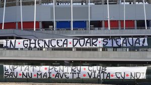 Galeria Stelei nu vrea să audă de FCSB! Mesaj dur pentru Gigi Becali: „În Ghencea doar Steaua!”