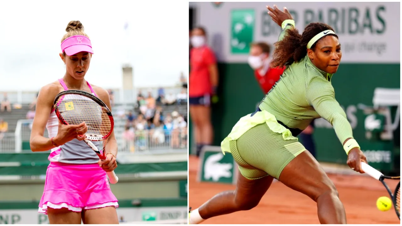 Mihaela Buzărnescu - Serena Williams 3-6, 7-5, 1-6 în turul 2 la Roland Garros! Video Online. Miki a chinuit-o serios pe Serena, dar americanca s-a dezlănțuit în decisiv