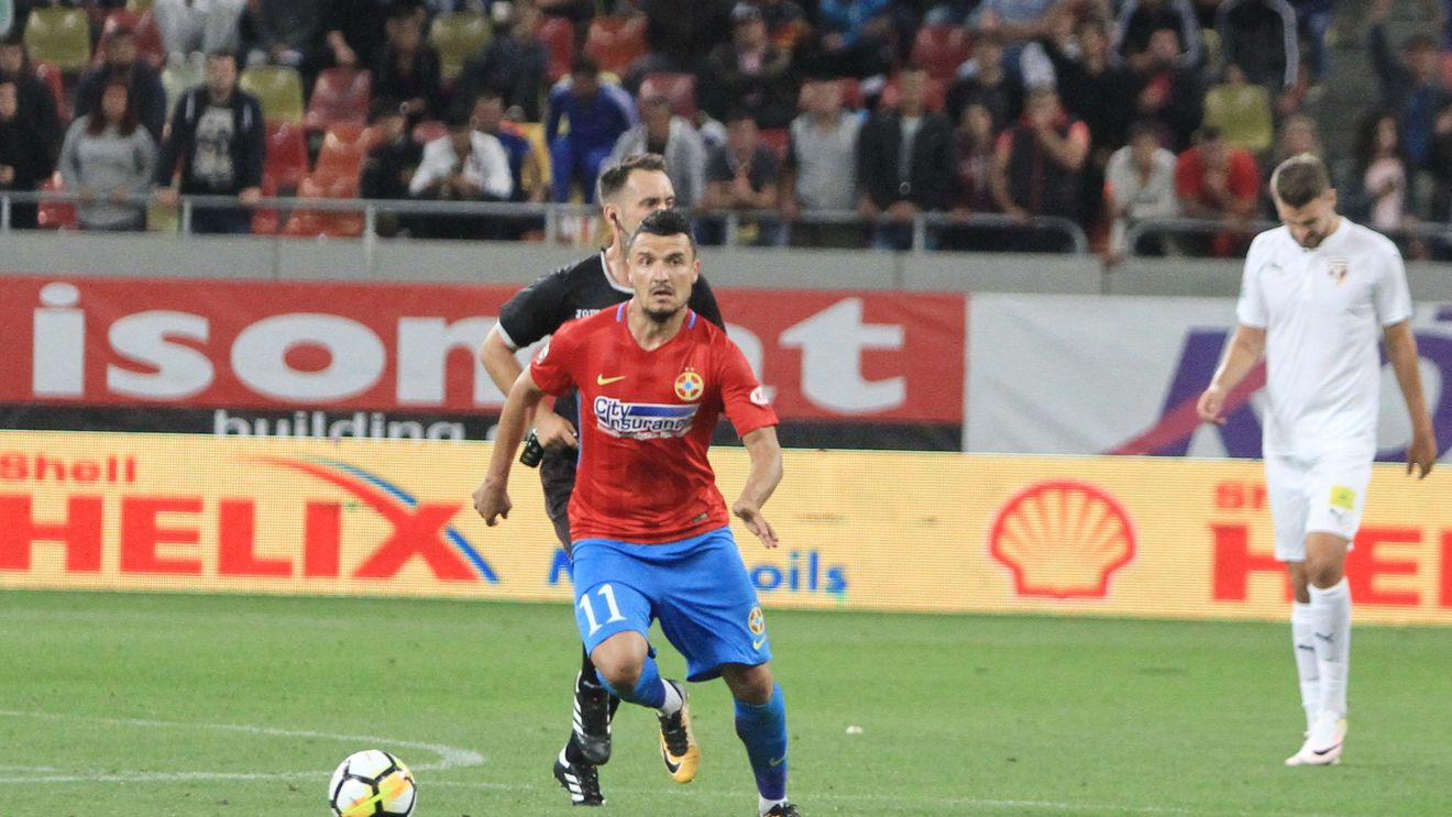 ACS Poli - FCSB 0-1. Meci extrem de dur pe Bega: 12 cartonașe galbene și o eliminare la Munteanu. Dică, inspirat cu introducerea lui Gnohere, bănățenii au luat foc la ultima fază: "Hoții, hoții", s-a auzit pe stadion 