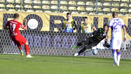 FC Argeș Pitești - Chindia Târgoviște, scor final 0-0. Oaspeții au ratat o lovitură de la 11 metri