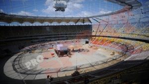SUPER FOTO** România se pregătește de Euro 2024! "Național Arena", "Cluj Arena" și noul "Ilie Oană" vor fi inaugurate în 2011
