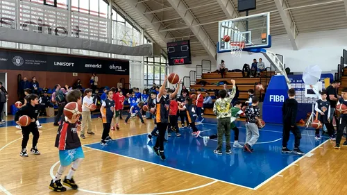 A avut loc Draftul Jr. NBA Romania League Sud! Ce star din NBA a luat parte la evenimentul la care participă 450 de copii: „E un fenomen global” | VIDEO