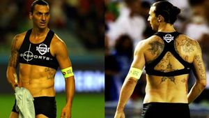 Cea mai tare "poantă" de după apariția inedită a lui Ibra. FOTO - Cum a reacționat Gerard Pique:)