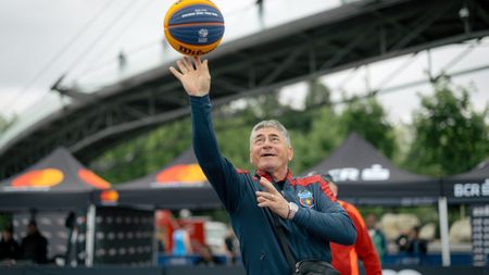 Baschet trei la trei cu legendele de la Sevilla 1986. Iovan și Bumbescu au marcat coș după coș: „Sportul e cel mai bun ambasador”