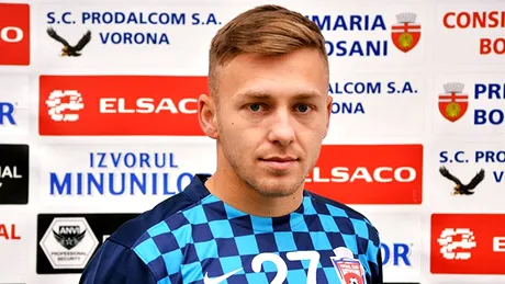 Golofca a semnat cu FC Botoșani, dar rămâne pe Areni până la vară:** 