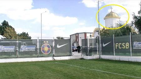 Biserica din cantonamentul FCSB are acoperiș din aur! Gigi Becali a divulgat ce suma uriașă a plătit: „Fac și eu ce pot”