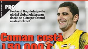 Coman poate "scăpa ieftin" de Rapid