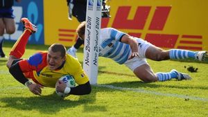 Ionel Cazan, centrul naționalei de rugby, recunoaște: "Americanii au fost mai bine organizați"