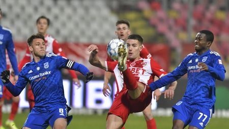 Roș - Albu. Dinamo l-a pus pe lista de achiziții pe căpitanul lui FCU Craiova. Fotbalistul care s-a format în Olanda este dorit pentru a construi un „lot cu mai mulți români”. EXCLUSIV